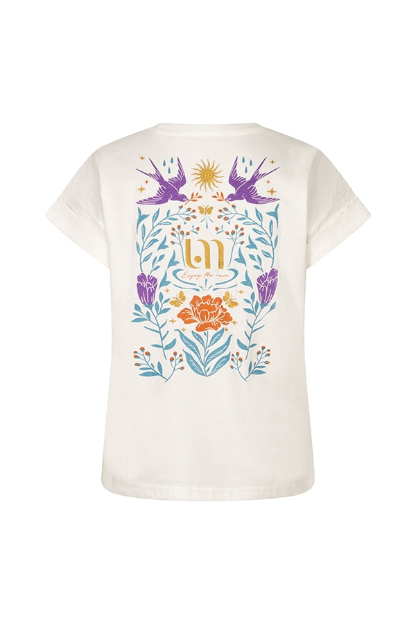 Lofty Manner T-shirt Raiza Wit - OAK Fashion Noordwolde