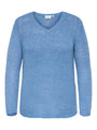Carmakoma CARGEENA L/S V-NECK KNT