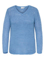 Carmakoma CARGEENA L/S V-NECK KNT