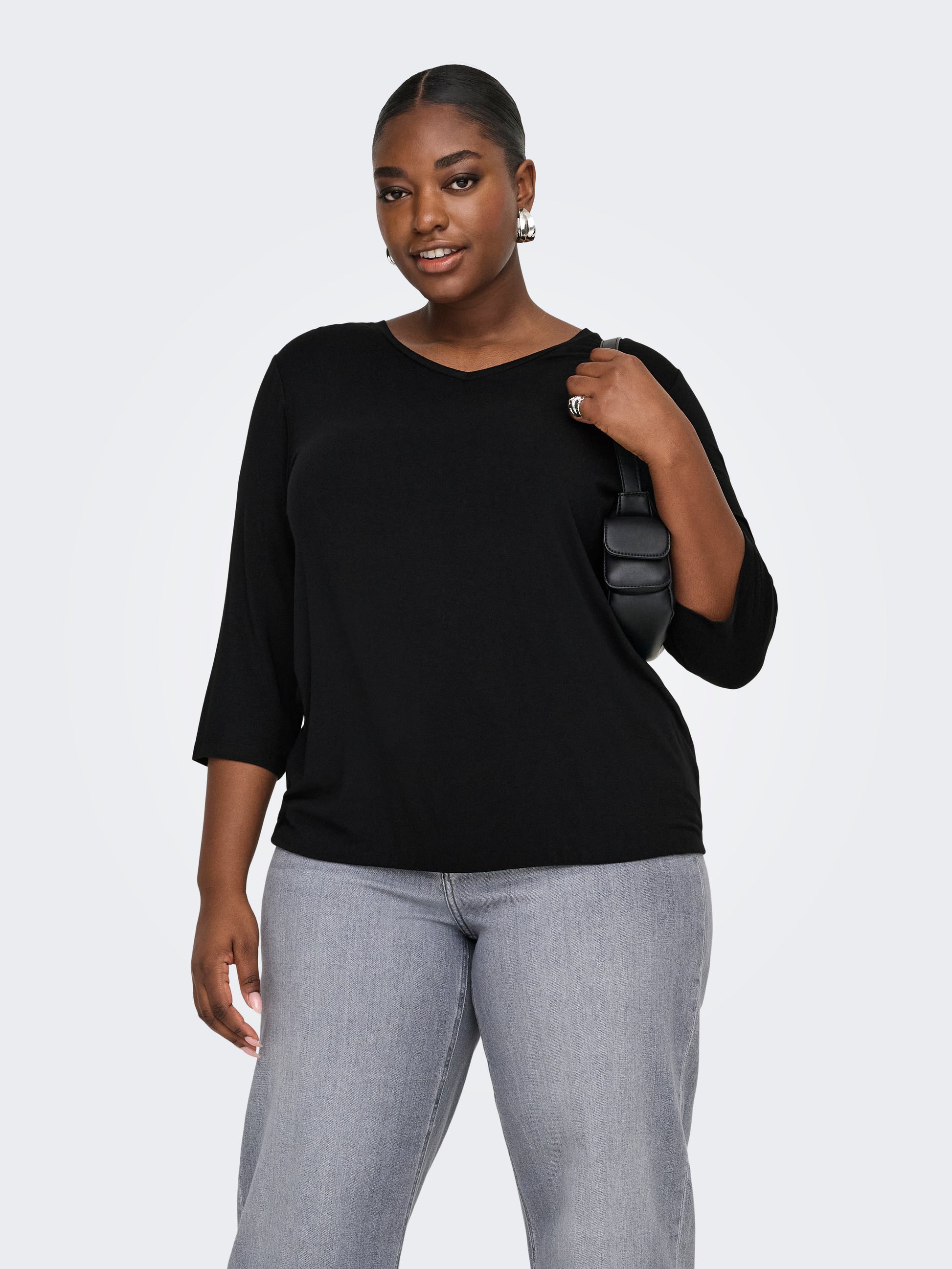 Carmakoma Top Carlina Zwart - OAK Fashion Noordwolde