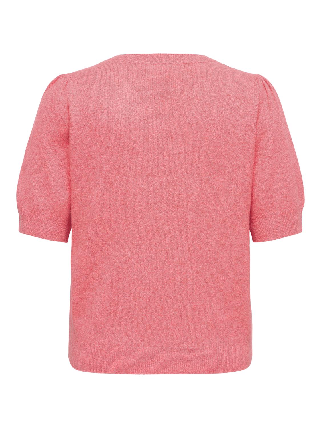 Carmakoma CARRICA LIFE 2/4 PULLOVER KNT NOOS Rood - OAK Fashion Noordwolde