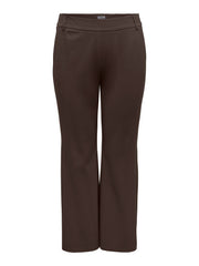 Carmakoma CARGOLDTRASH MW STRAIGHT PANT NOOS Bruin - OAK Fashion Noordwolde