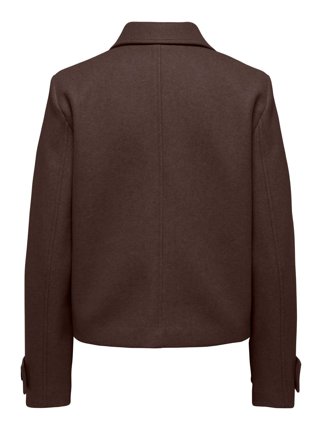 Carmakoma CARFREJA SHORT DB JACKET OTW NOOS Bruin - OAK Fashion Noordwolde