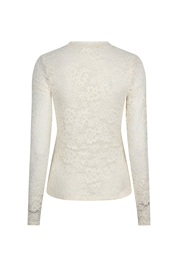 Lofty Manner Top Irea - Classis Lace Wit - OAK Fashion Noordwolde
