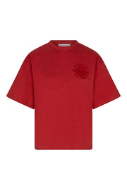 Lofty Manner T'Shirt Imma - Boxy Regular Rood - OAK Fashion Noordwolde