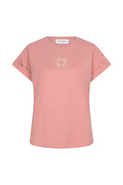 Lofty Manner T'Shirt Isole - Relaxed Rolled Up Rood - OAK Fashion Noordwolde