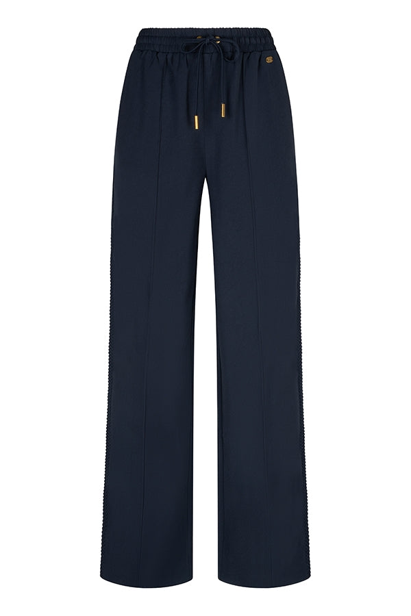 Lofty Manner Pant Inna -Sport Relaxed Blauw - OAK Fashion Noordwolde