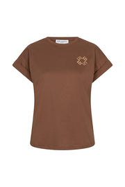 Lofty Manner T-Shirt Isole Bruin - OAK Fashion Noordwolde