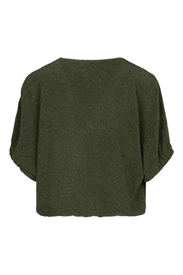 Lofty Manner Top Hima - Structured Body Groen - OAK Fashion Noordwolde