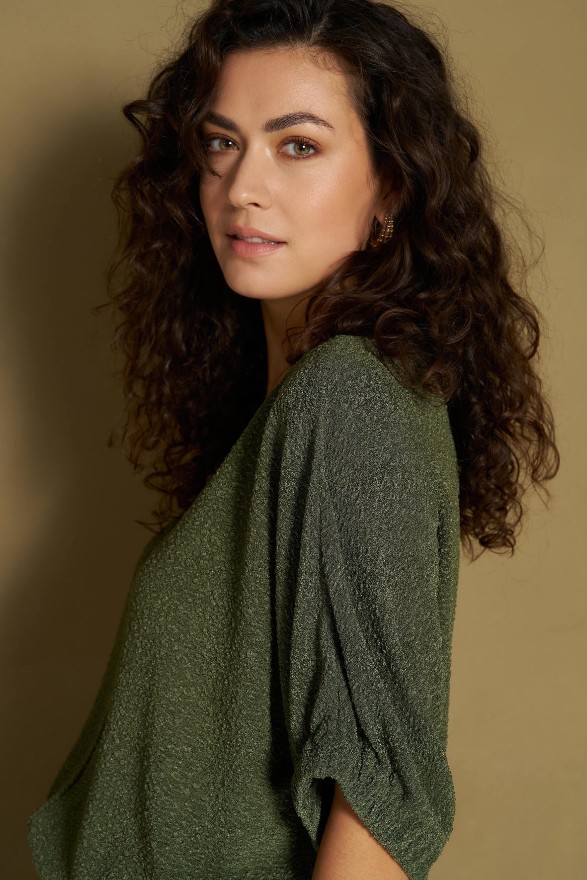Lofty Manner Top Hima - Structured Body Groen - OAK Fashion Noordwolde