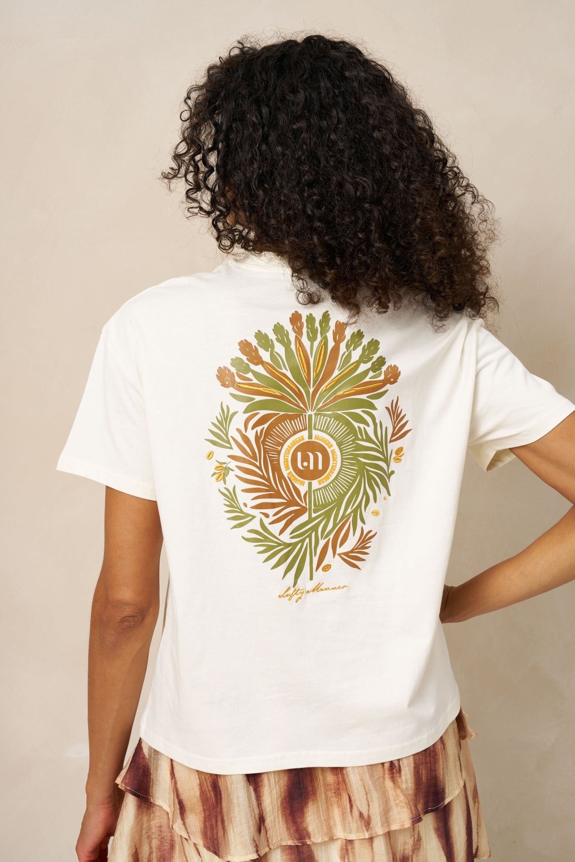 Lofty Manner T-shirt Imma Wit - OAK Fashion Noordwolde