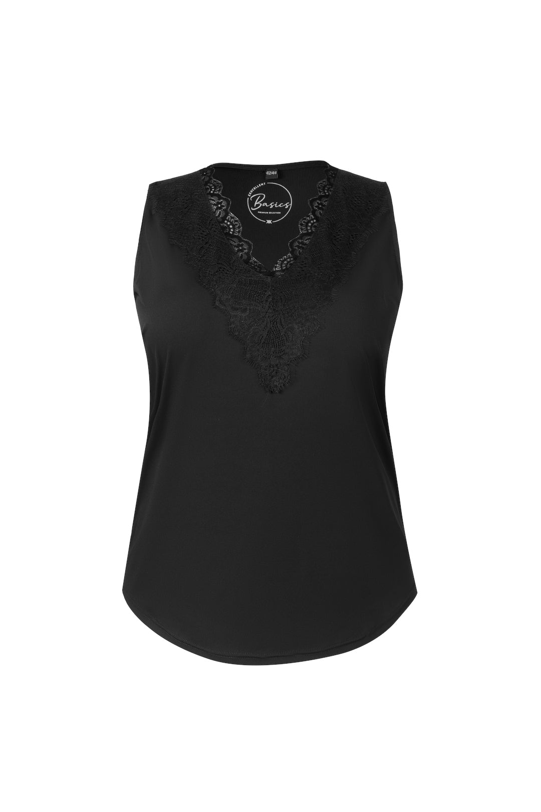 Exxcellent Elsa top Zwart - OAK Fashion Noordwolde