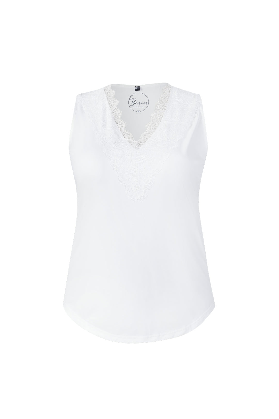 Exxcellent Elsa top Wit - OAK Fashion Noordwolde