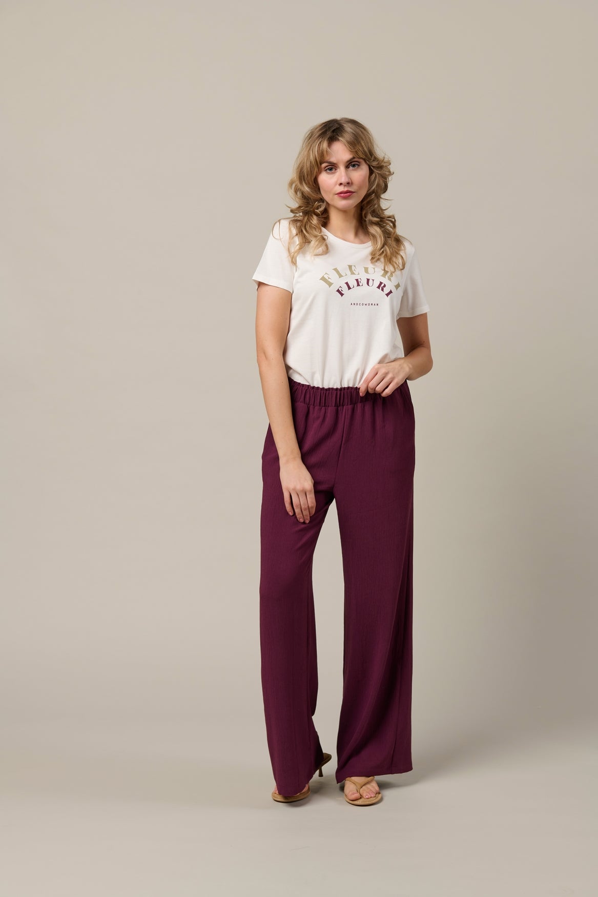 &Co Woman FLEURI Wit - OAK Fashion Noordwolde