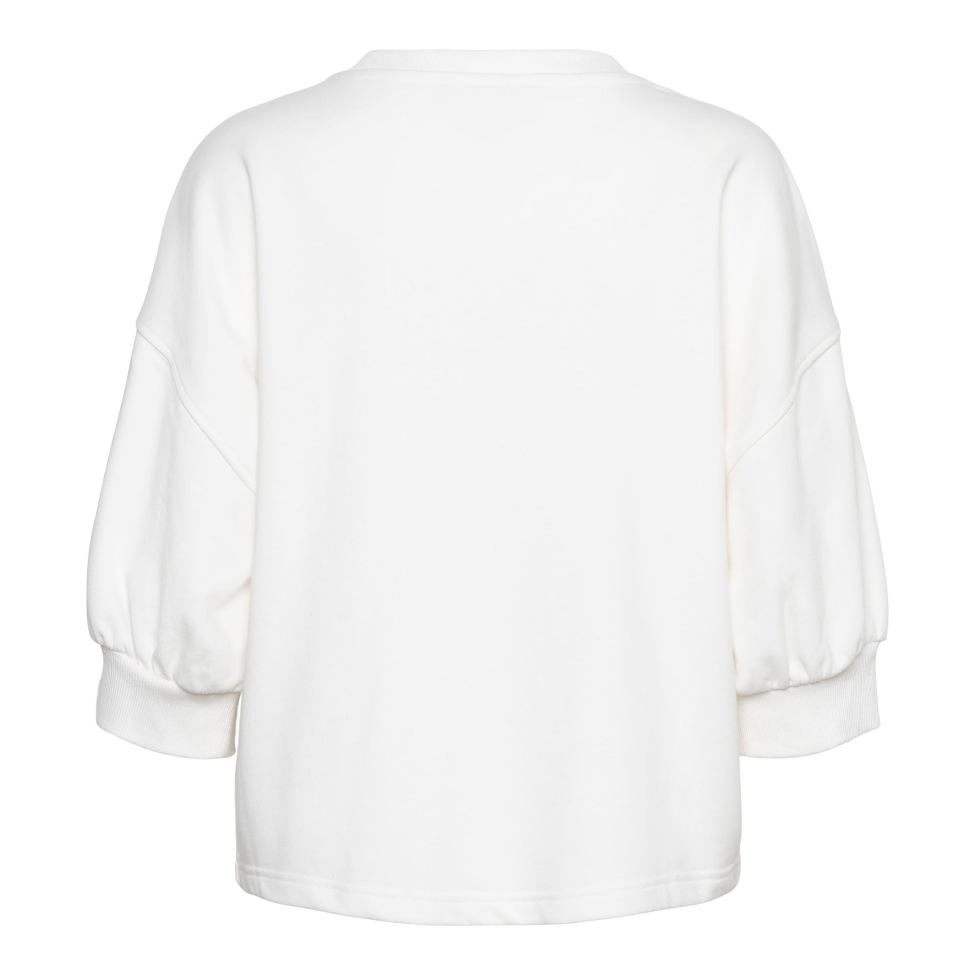 &Co Woman Top Leaf Wit - OAK Fashion Noordwolde