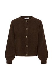 B. Young BYOMEA DECO CARDIGAN 2 Java Melange - OAK Fashion Noordwolde
