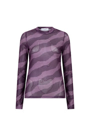 Lofty Manner Top Zina Paars - OAK Fashion Noordwolde