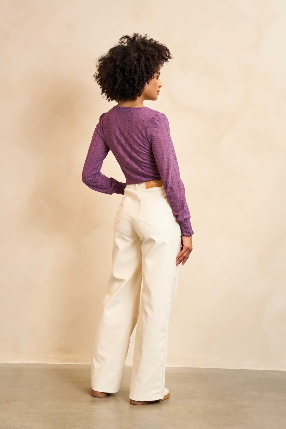 Lofty Manner Blouse Mealis Paars - OAK Fashion Noordwolde