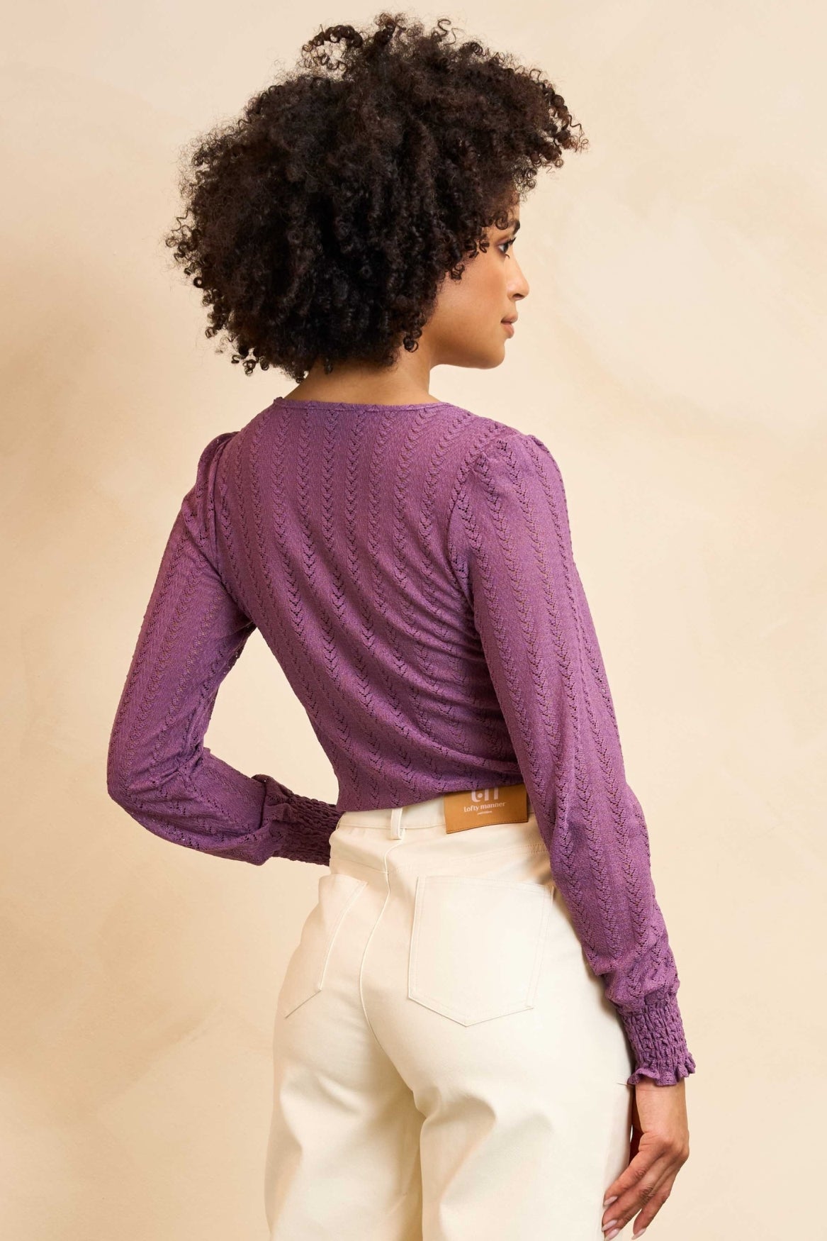 Lofty Manner Blouse Mealis Paars - OAK Fashion Noordwolde