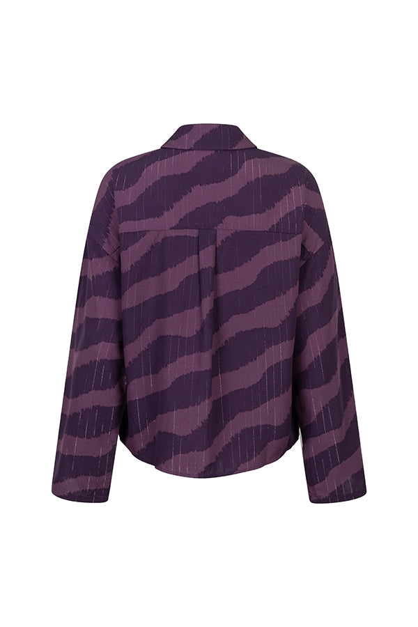 Lofty Manner Blouse Tova Paars - OAK Fashion Noordwolde