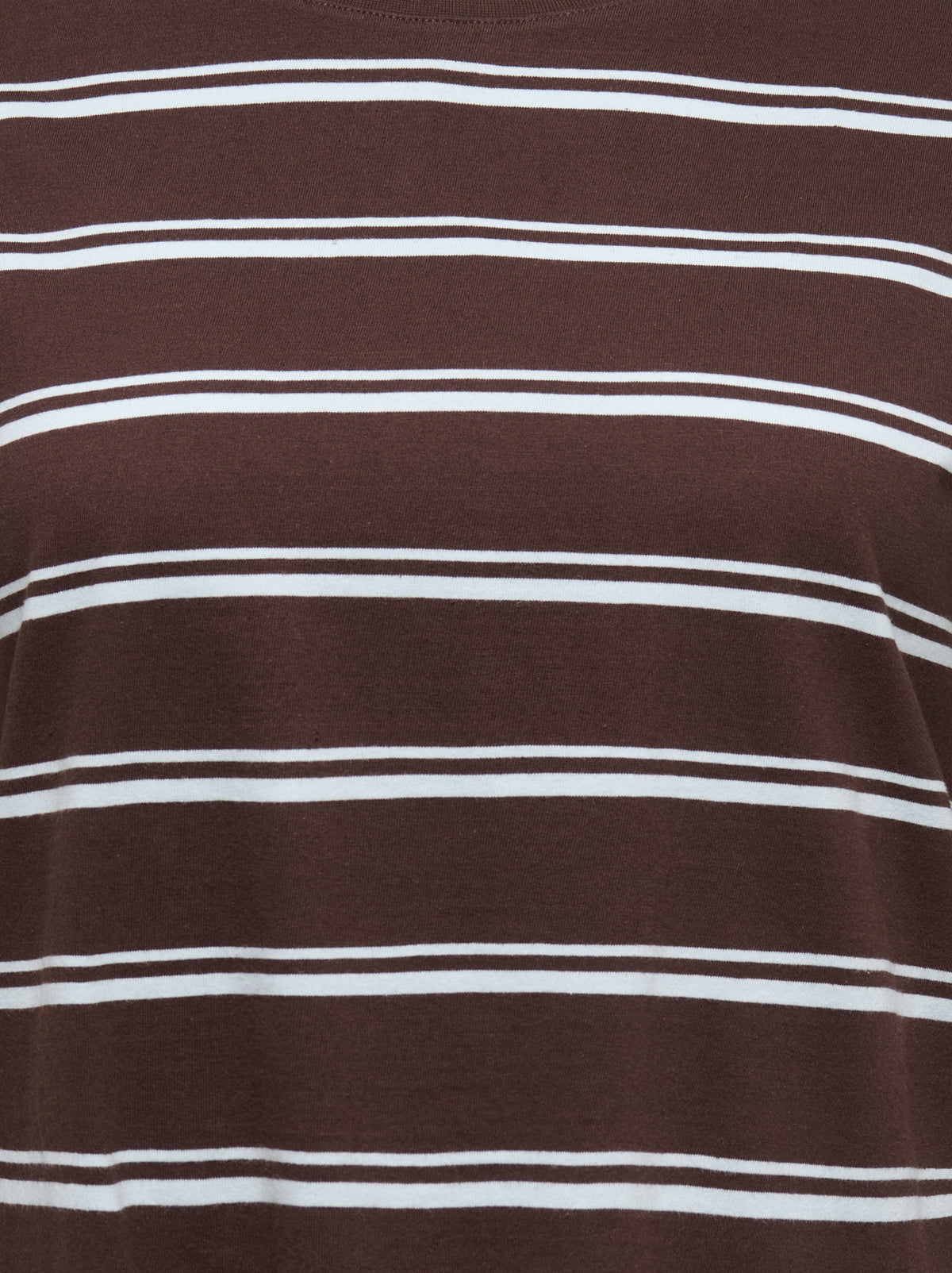 Carmakoma CARFREJA STRIPE L/S WIDE SLEEVE JRS Bruin - OAK Fashion Noordwolde