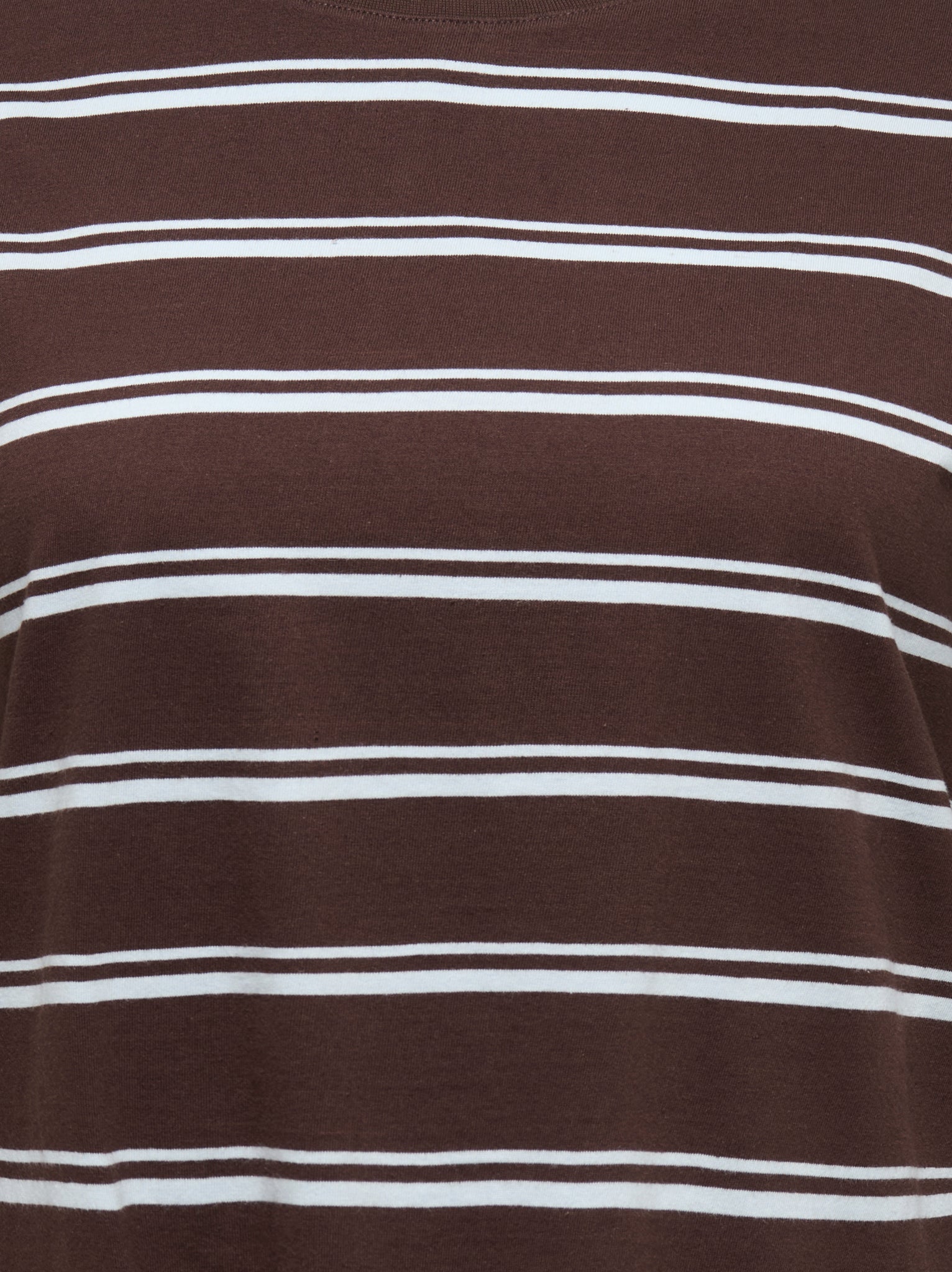 Carmakoma CARFREJA STRIPE L/S WIDE SLEEVE JRS Bruin - OAK Fashion Noordwolde