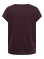 Carmakoma CARMOSTER GLITTER S/S TOP JRS NOOS - alternate