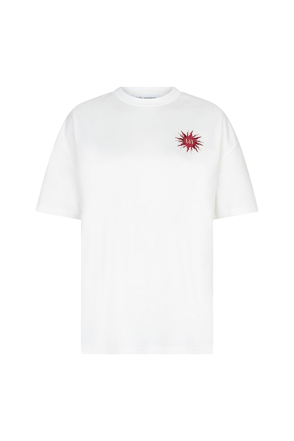 Lofty Manner T-shirt Tiva Wit - OAK Fashion Noordwolde