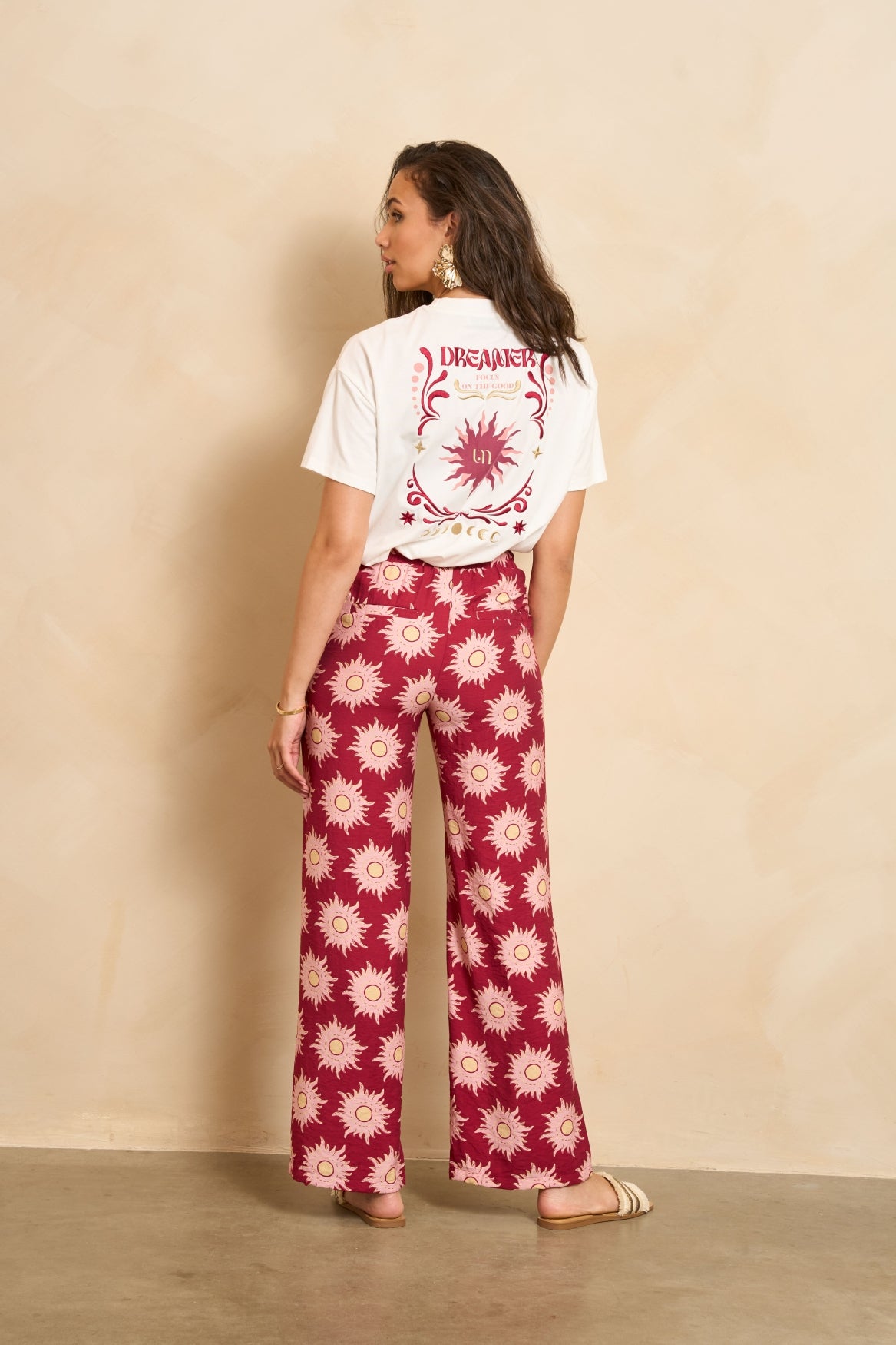 Lofty Manner Trouser Remi Rood - OAK Fashion Noordwolde