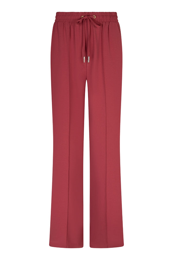 Lofty Manner Trouser Solana Rood - OAK Fashion Noordwolde