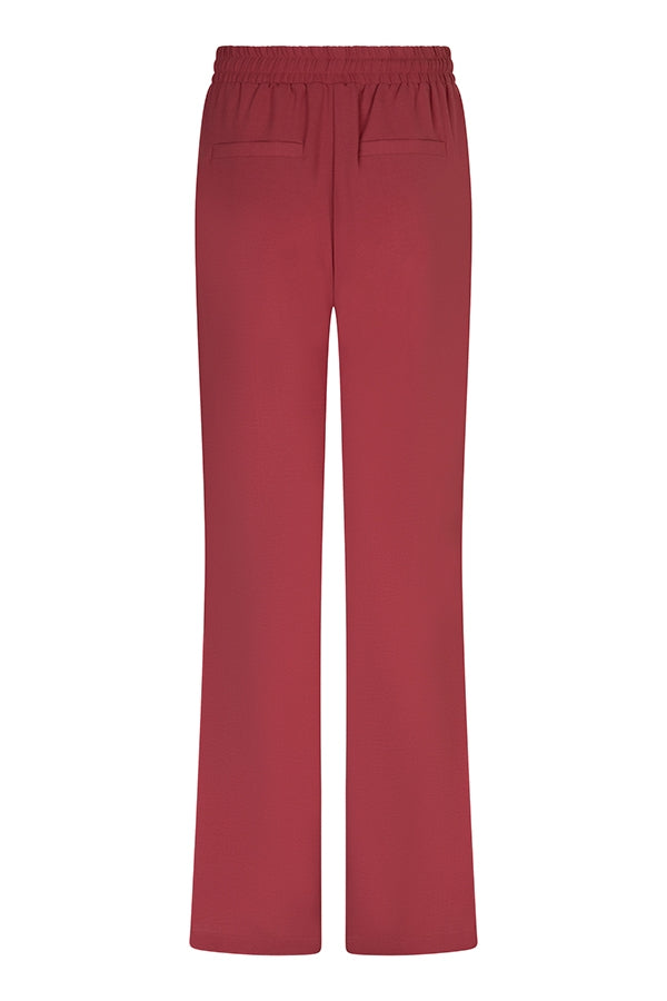 Lofty Manner Trouser Solana Rood - OAK Fashion Noordwolde