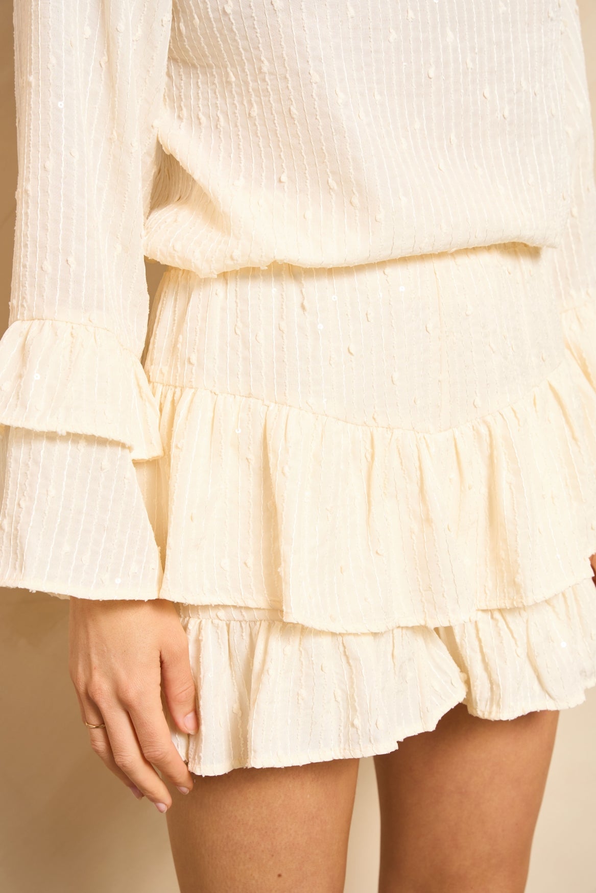 Lofty Manner Skirt Melly Wit - OAK Fashion Noordwolde