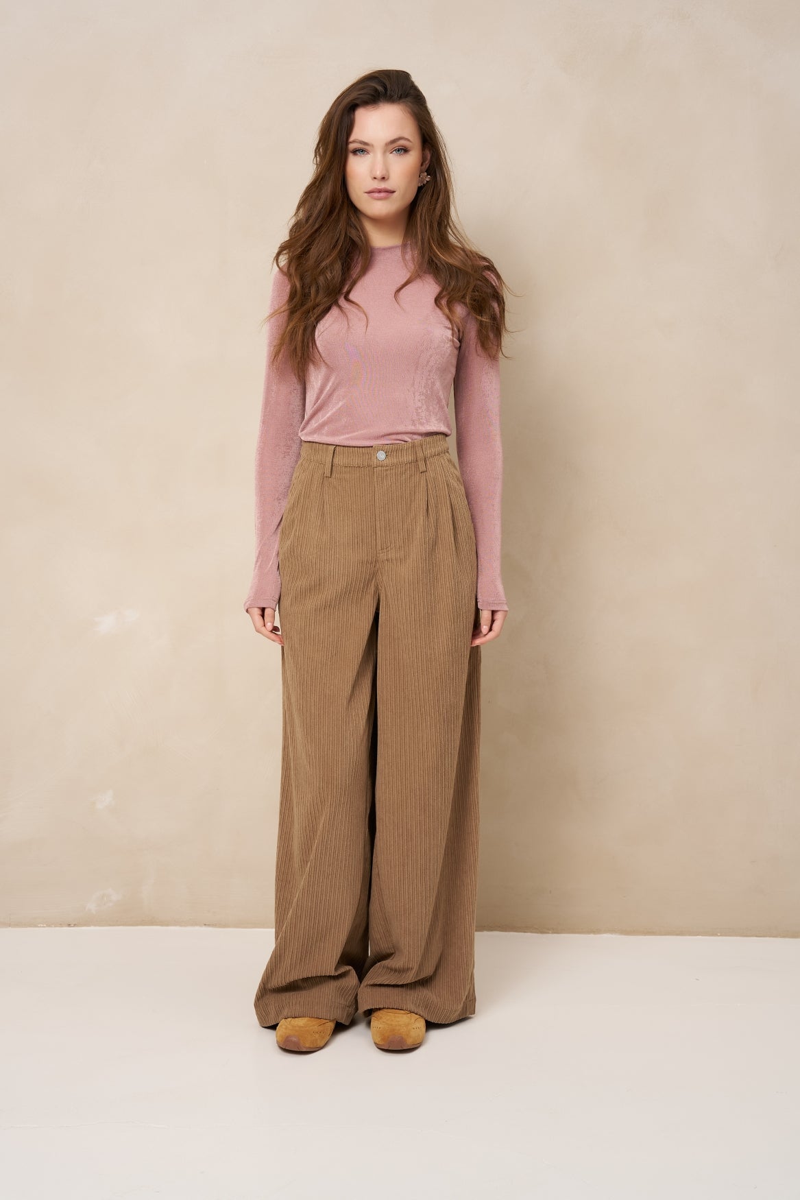 Lofty Manner Top Jessy - High Neck Roze - OAK Fashion Noordwolde