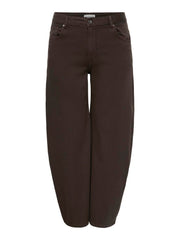 Carmakoma CARTAYLOR HW BARREL BROWN DNM AZG320 BF Bruin - OAK Fashion Noordwolde