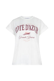 Lofty Manner T-shirt Lennox Wit - OAK Fashion Noordwolde