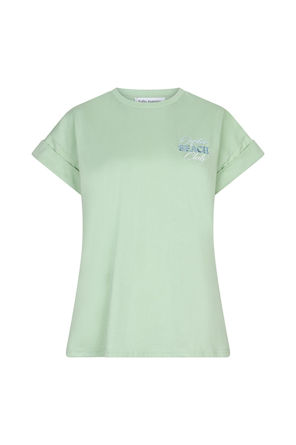 Lofty Manner T-Shirt Rosahlie Groen - OAK Fashion Noordwolde