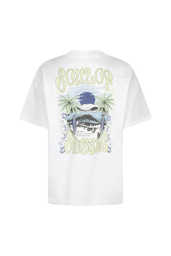 Lofty Manner T-Shirt Irene Wit - OAK Fashion Noordwolde