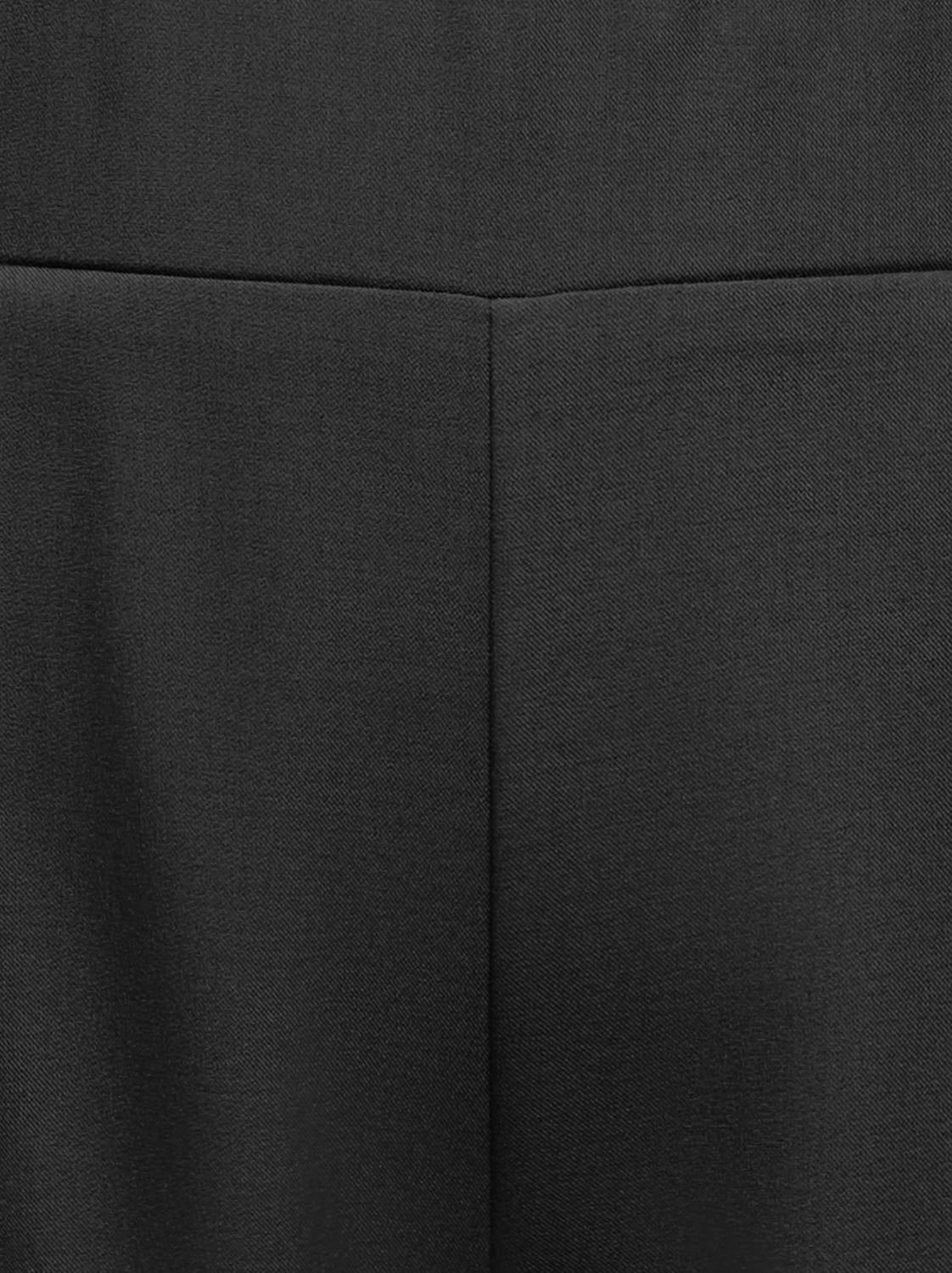 Carmakoma CARVICTORIA PULL UP WIDE PANT TLR Zwart - OAK Fashion Noordwolde