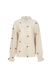 C&S The Label Lancy blouse Bruin - OAK Fashion Noordwolde