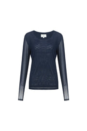 C&S The Label Tanea top Blauw - OAK Fashion Noordwolde