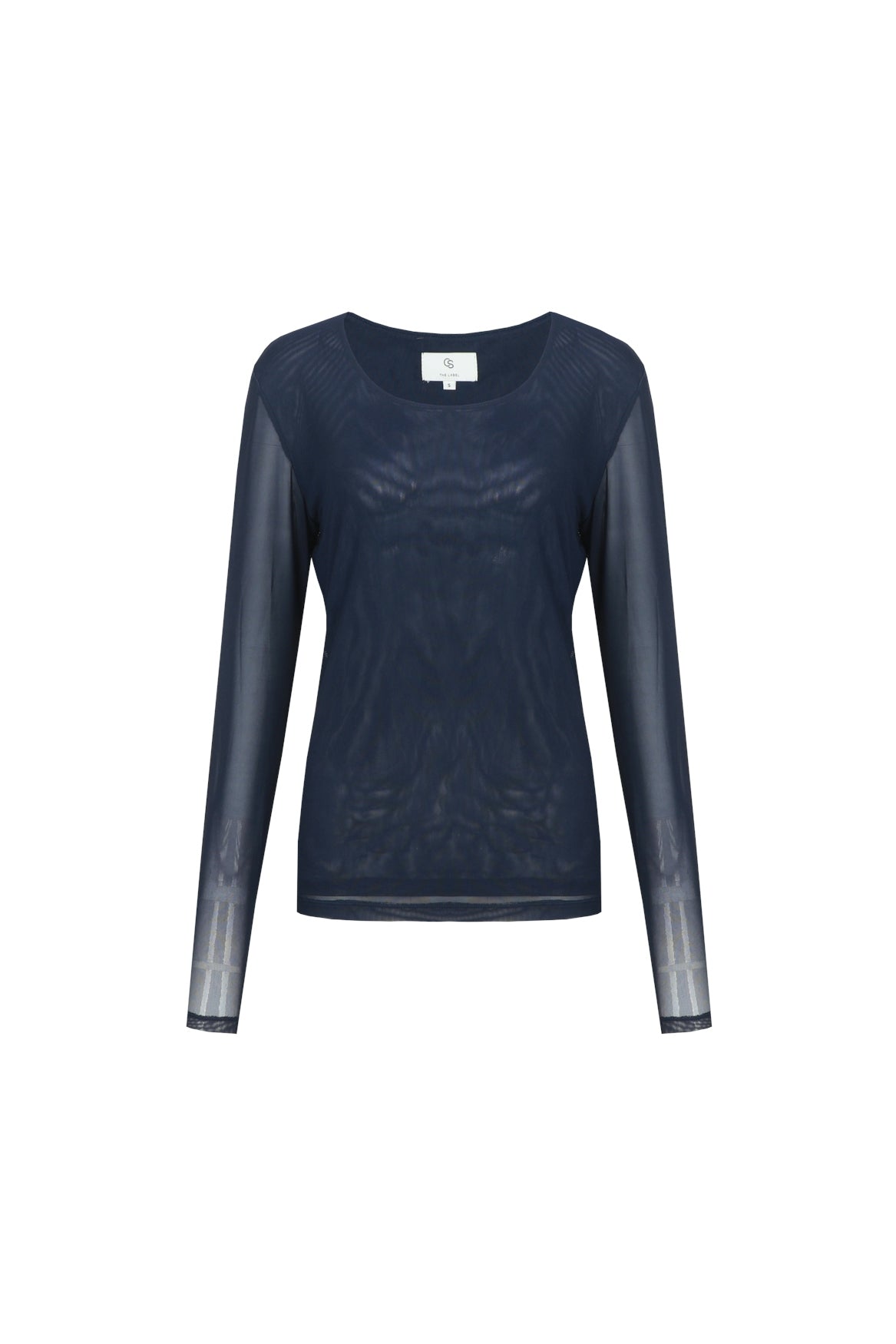 C&S The Label Tanea top Blauw - OAK Fashion Noordwolde