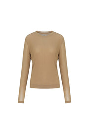 C&S The Label Trina top Bruin - OAK Fashion Noordwolde