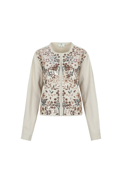 C&S The Label Joy jacket Bruin - OAK Fashion Noordwolde