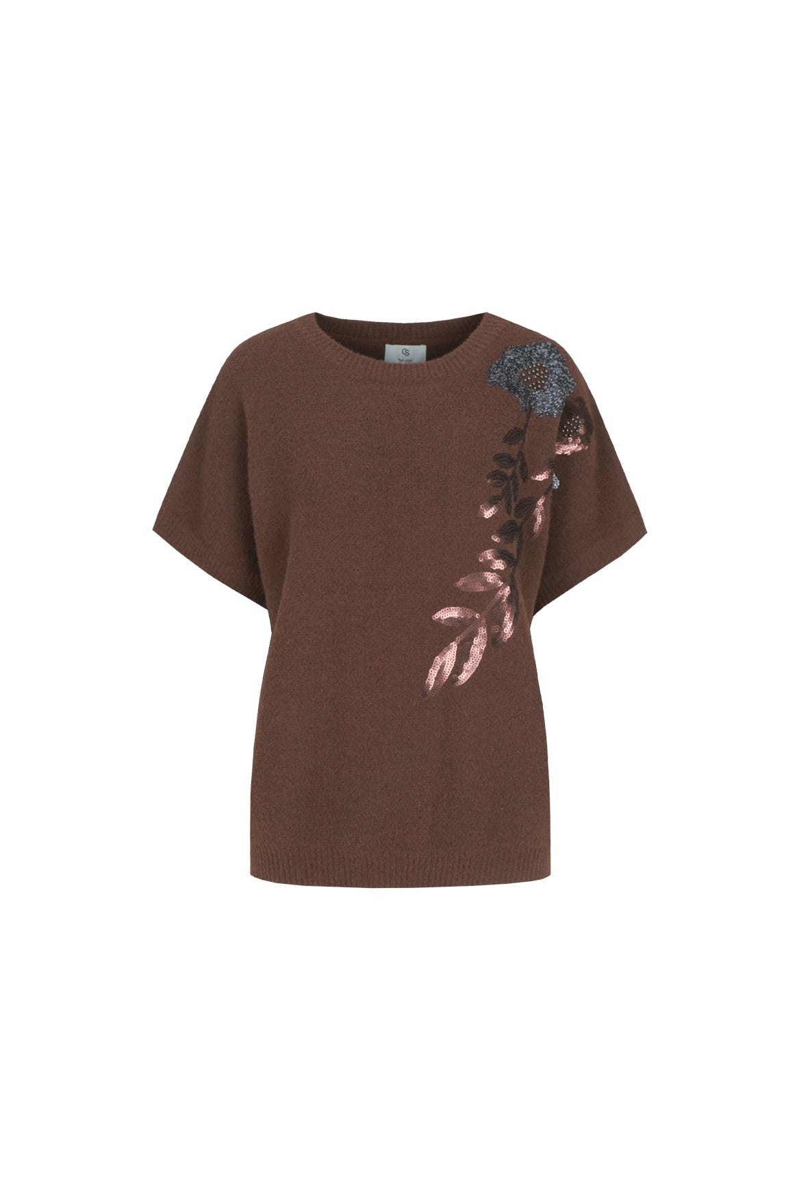 C&S The Label Victoria knit pullover Bruin - OAK Fashion Noordwolde