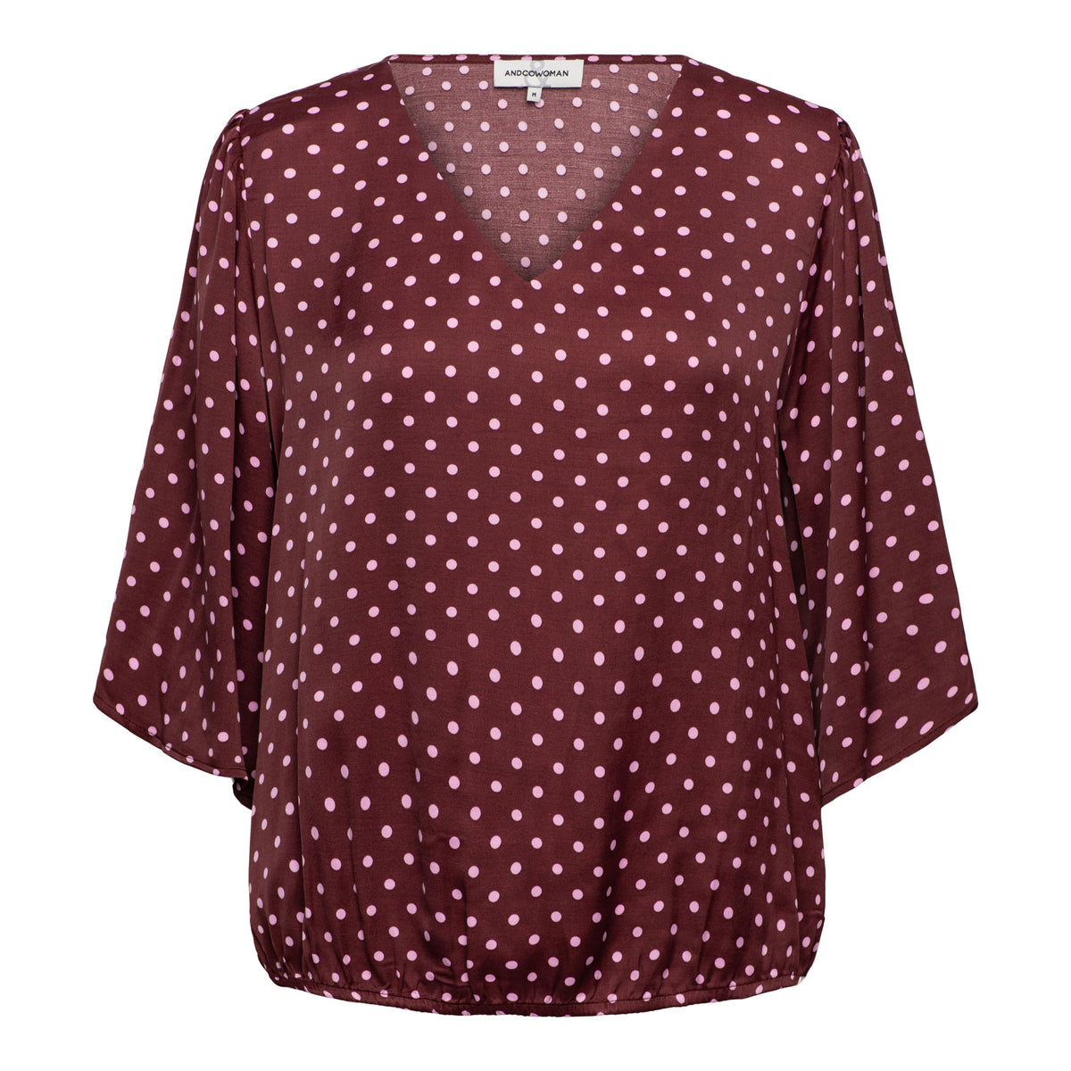 &Co Woman ASTER POLKA Rood - OAK Fashion Noordwolde