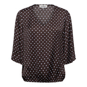 &Co Woman ASTER POLKA Bruin - OAK Fashion Noordwolde