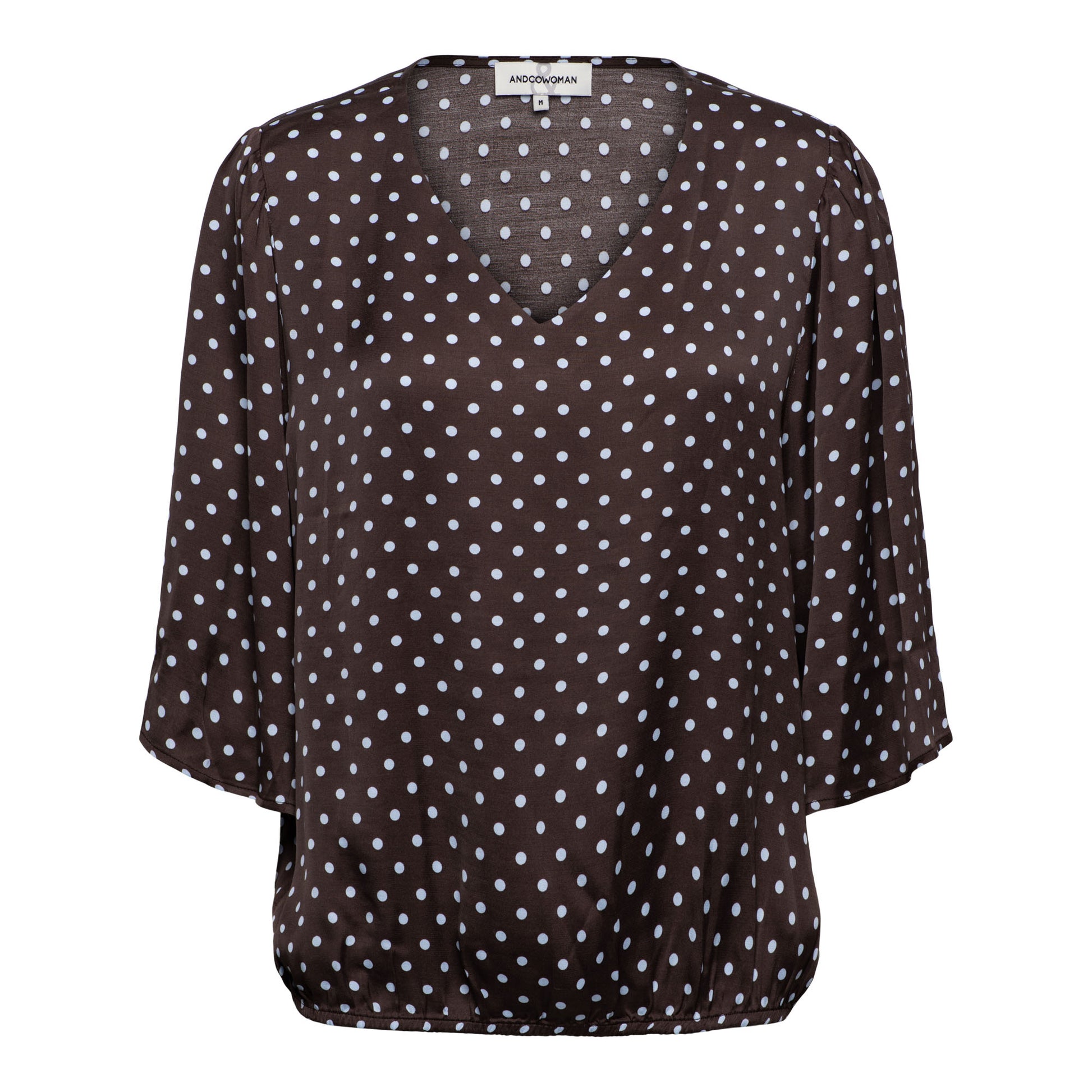 &Co Woman ASTER POLKA Bruin - OAK Fashion Noordwolde