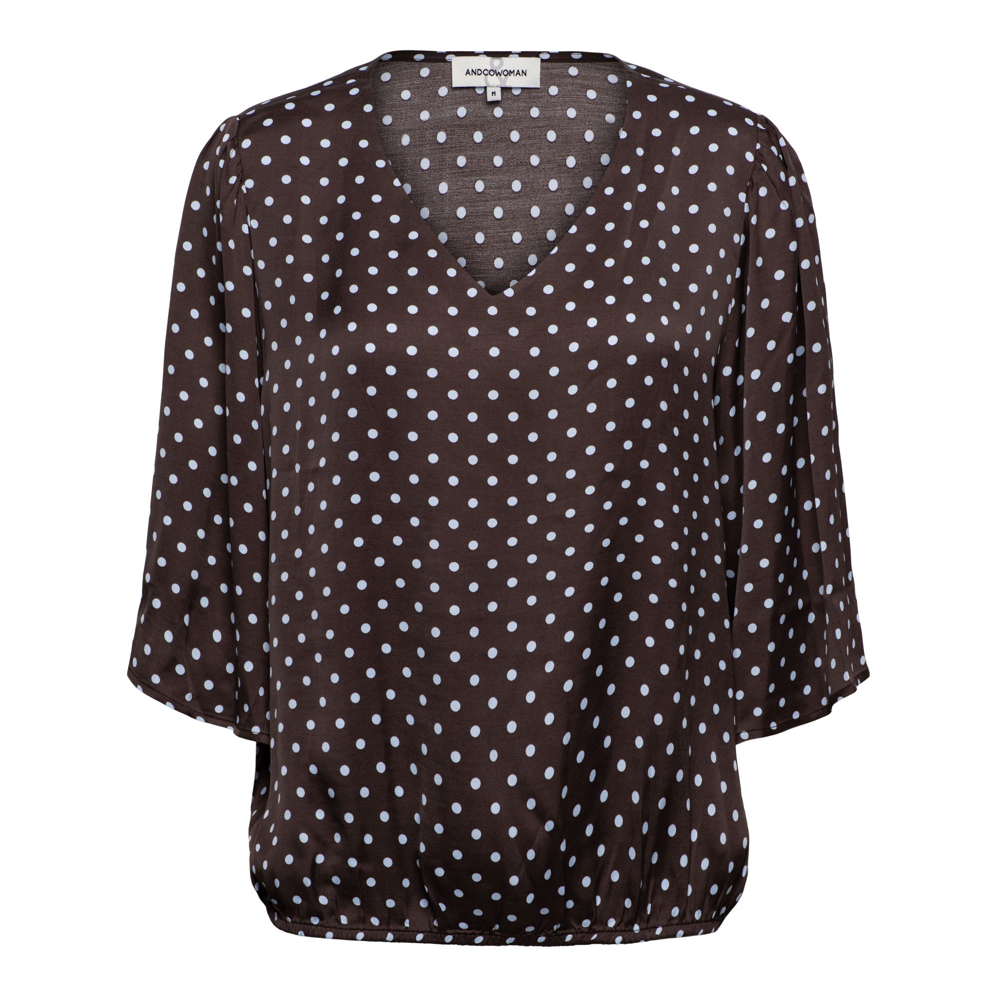 &Co Woman ASTER POLKA Bruin - OAK Fashion Noordwolde