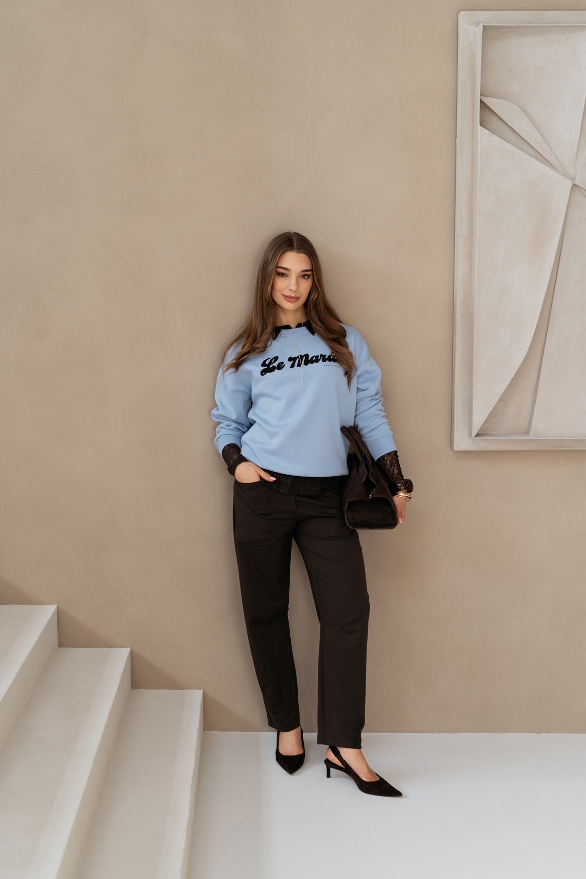 &Co Woman LE MARAIS Blauw - OAK Fashion Noordwolde