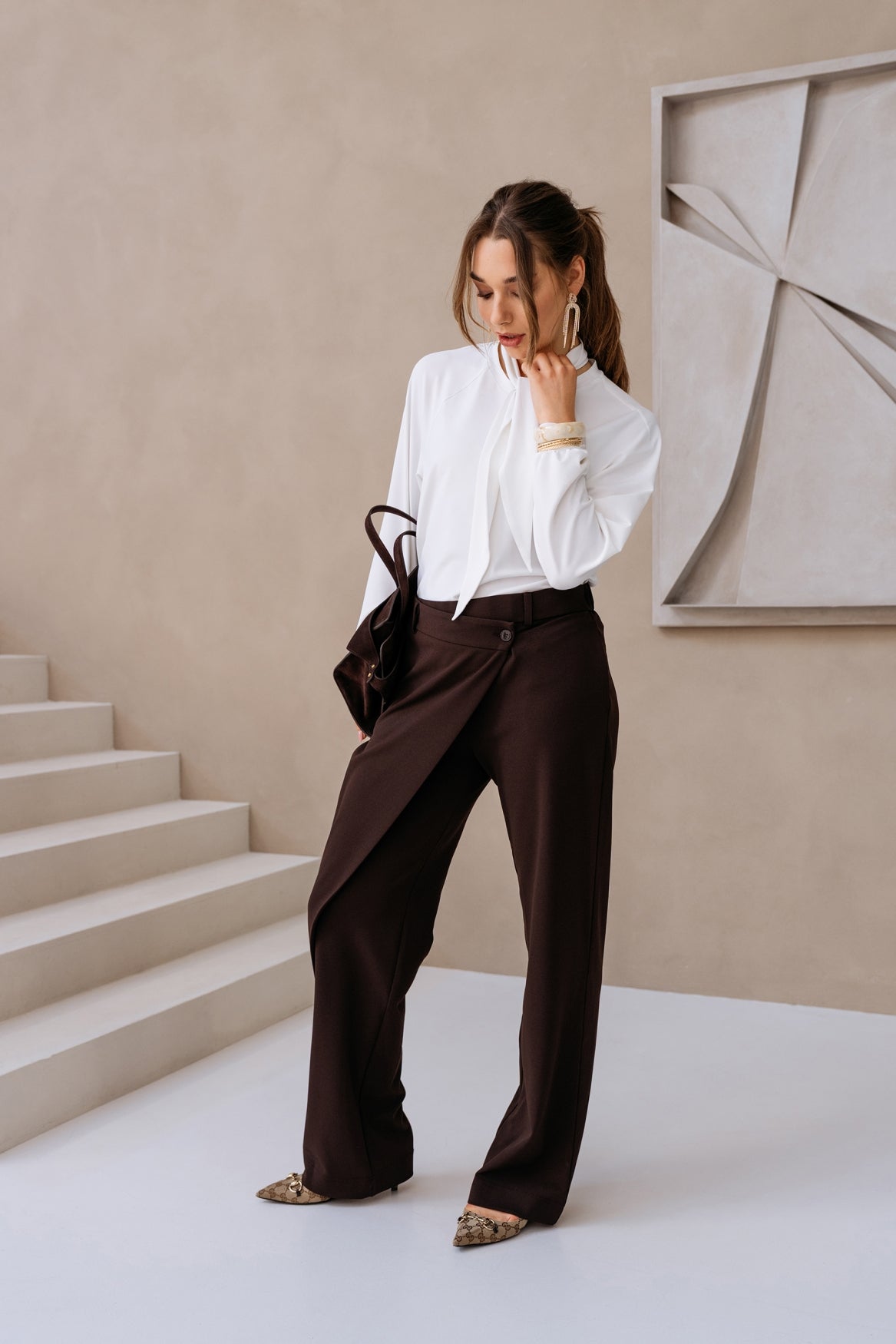 &Co Woman GABRIELLA Bruin - OAK Fashion Noordwolde